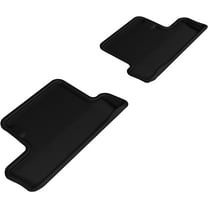 3D MAXpider - L1SC00221509 Second Row Custom Fit All-Weather Floor Mat for Select Scion FR-S Models - Kagu Rubber (Black)