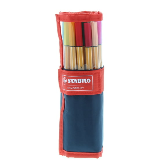 STABILO point 88 Pen, 25-Color Roller Set
