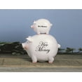 thumbnail image 2 of Young's His Money/Her Money Ceramic Piggy Bank, 8-Inch, 2 of 2