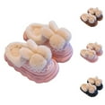 thumbnail image 5 of Nilvkv Children's Shoes, Toddler Shoes, House Slippers, Closed Toe Sandals, Winter Children Add Plush Non-slip Keep Warm Home Slippers, 5 of 5