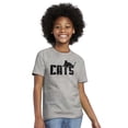 thumbnail image 3 of Cats Kittycat Feline Lovers Cool Cute Crewneck T Shirts Boy Girl Teen Brisco Brands M, 3 of 6