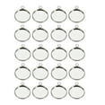 thumbnail image 2 of EHJRE 20 Pieces Single Loop Round Connector Trays Blank Bezel Settings Pendant Charm, 2 of 9