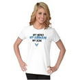thumbnail image 3 of US Airforce Hero Airman Son Women's T Shirt Ladies Tee Brisco Brands X, 3 of 5