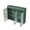 Green, variant on 3 Door Arched Wall Mounted Glass Cabinets for Kitchen,Living Room and Bathroom(Black),Black Glass+Metal Furniture Dining Servers Sideboards Buffets