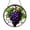 Acrylic 3.5 Inch, variant on Vineyard Grape Vine Window Hanging Stained Glass Suncatcher, Rustic Botanical Kitchen Decor Accent