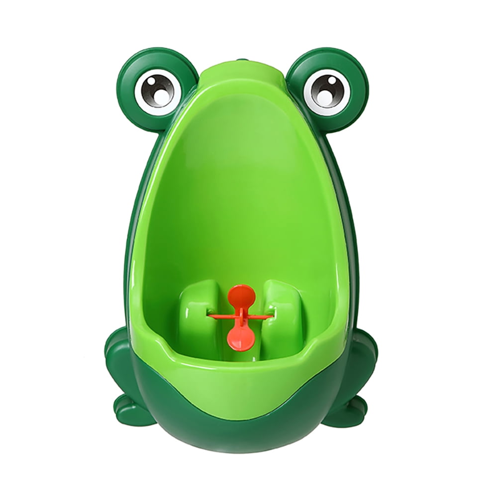 Baby Boy Wall-Mounted Hook Frog Potty Toilet Training Stand Vertical ...
