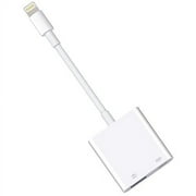 Lightning to USB3 Camera Adapter with Charging Port, Lightning Female USB OTG Cable Adapter for Select iPhone,iPad Models Support Connect Camera, Card Reader, USB Flash Drive, MIDI Keyboard