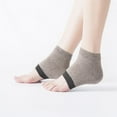 thumbnail image 2 of 1 Pair Silicone Moisturizing Gel Heel Socks Cracked Foot Skin Care Protectors, 2 of 2