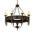 thumbnail image 3 of Meyda Tiffany 218662 Calandra 8 Light 42" Wide Taper Candle Style Chandelier, 3 of 5