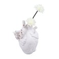 thumbnail image 1 of Jarrón de Corazón Anatómico Florero de Resina en Forma de Corazón para Flores Escultura de Corazón Decoración de Escritorio para el Hogar Oficina Cafetería ANGGREK Otros, 1 of 8