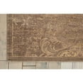 thumbnail image 4 of Nourison  Silken Allure Area Rug Beige 5' 6" x 8' 6' x 9' Indoor Living Room,Bedroom,Dining Room Beige Rectangle, 4 of 5