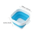thumbnail image 6 of PBPBOX Collapsible Paint Basin Brush Washer Silicone Watercolor and Acrylic Painting Foldable Wash Bucket Organizer Water Cup for Oil Painting, 6 of 8