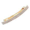thumbnail image 4 of Pasador de pelo para mujer con diamantes artificiales Oro, 4 of 7
