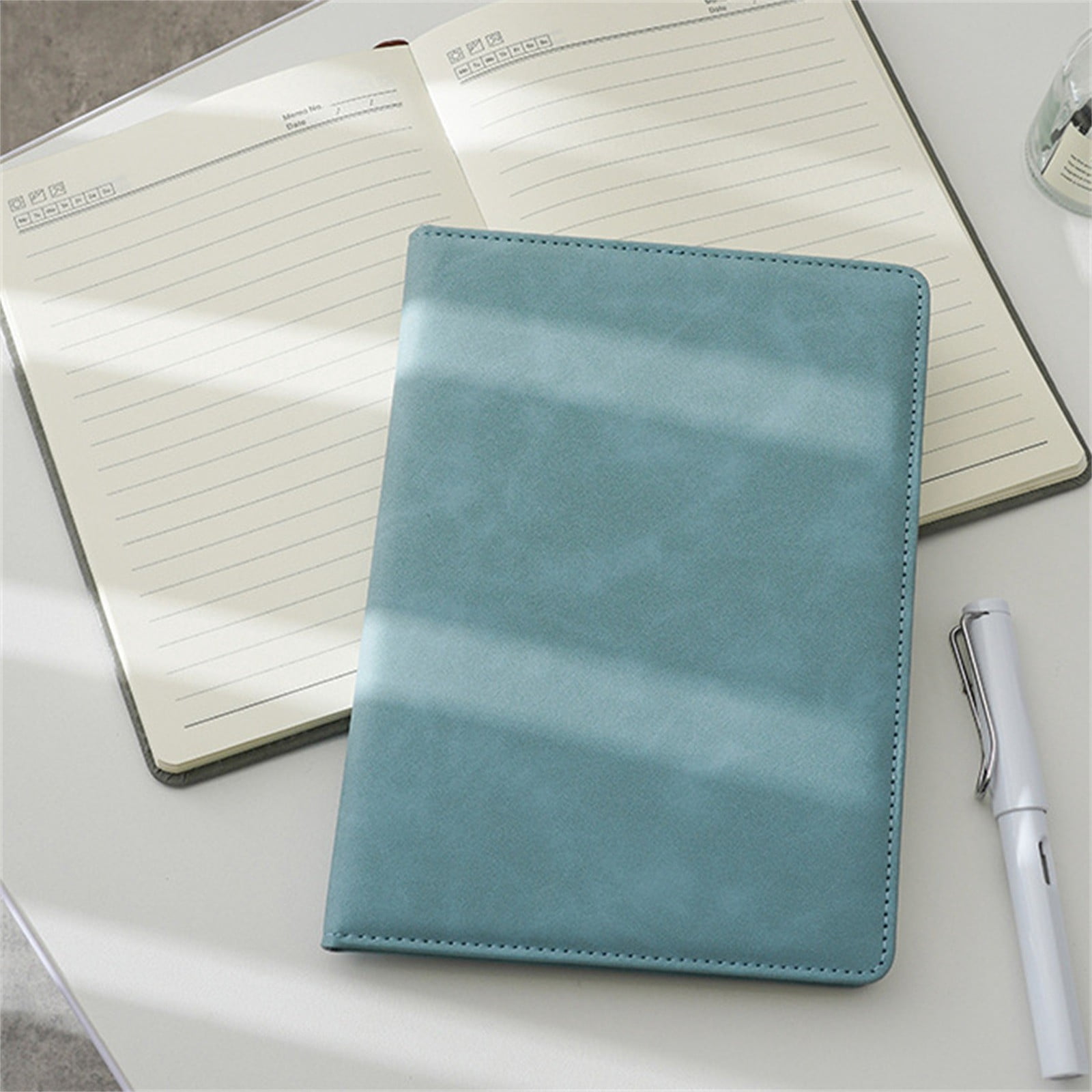 Notebooks for Work, Journaling Notebooks, Travelers Notebook, Friendly PU Notebook Set With Matching Pen, High End Business Notebook Set (Notebooks + Pen + Gift Box + Gift Bag) 1Pcs
