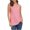 Pink, variant on Wenini Summer Tank Tops for Women Sleeveless Flowy Curved Hem Round Neck Casual Basic Loose Blouse Beach Vacation Party Top, Pink XL