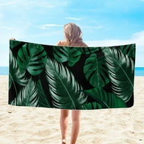 Large Beach Towel Lightweight Colorful Quick Dry Beach Towel with Sand Resistant Summer Beach Vacation Essentials Gifts for Women Men