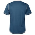 thumbnail image 5 of CHGBMOK Mens Henley Shirts Short Sleeve Button Neck T-Shirt Trendy Casual Pullover Shirts Solid Soft Stretch Tees Tops, 5 of 7
