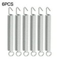 thumbnail image 2 of 6 Pieces Guitar Tremolo Spring Musical Instrument Stainless Steel Vintage Spare Parts Trill Tailpiece Bridge Springs Replacement for ST, 2 of 8