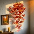 thumbnail image 5 of Fall Decor Thanksgiving Decoration Artificial Leaves Vines Outdoor Autumn Outdoor Decor Artificial Fall Maple Leaves Hanging Plants For Autumn Harvest Festival Fake Plants Indoor, 5 of 6