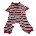 thumbnail image 3 of Pijama De Perro A Rayas, Mono De Cachorro De Moda De 4 Patas, Ropa De Dormir, Lavable A Máquina Para Uso Diario En Primavera ANGGREK S, 3 of 8