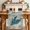 Brown, variant on Teal Sea Turtle Coastal Table Runner 70 Inches, Vintage Summer Beach Nautical Bed Runner Dresser Scarves Tabletop for Indoor Outdoor Parties/Ceremony/Banquet, 13" x 70"