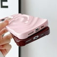thumbnail image 5 of Compatible with iPhone 13 Pro Max Case for Women, Luxury Love Heart Phone Case Cute Soft TPU Shockproof Water Ripple Bling Glitter for iPhone 13 Pro Max Phone Case 6.7 Inch - Pink, 5 of 16