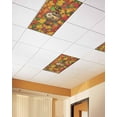 thumbnail image 2 of Fluorescent Light Covers for Ceiling Lights 3 Pack, Hello Fall Magnetic Ceiling Light Covers 2x4 Feet for Classroom Office School, Hedgehog Orange Green Thanksgiving Overhead Drop Ceiling Light Shade, 2 of 7