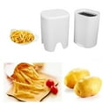 thumbnail image 4 of Picadora De Patatas Fritas, Cortador De Patatas Fritas Ahorro De Espacio Eficiente Fácil Limpieza Acero Inoxidable Para Cocina Para Verduras, 4 of 7