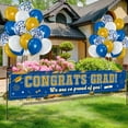 thumbnail image 2 of Graduation Banner Decor Large Congrats Grad Banners Class of Yard for High School College Graduation Party Supplies, 2 of 4