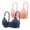 Blue, variant on Sngxgn Women's Wireless Full-Coverage Bra with Everyday Comfort(BK3,38)