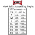 thumbnail image 2 of Sling Shot Classic POWER Powerlifting Singlet by Mark Bell - Medium - Black, 2 of 2