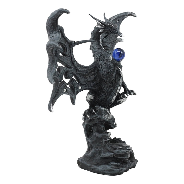 SUMMIT COLLECTION Spirale Dark Gothic Draco Dragon sur crâne