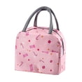thumbnail image 3 of Bolsa reutilizable Oxford con aislamiento, resistente al agua y a las fugas, lonchera impermeable para estilo c, 3 of 9