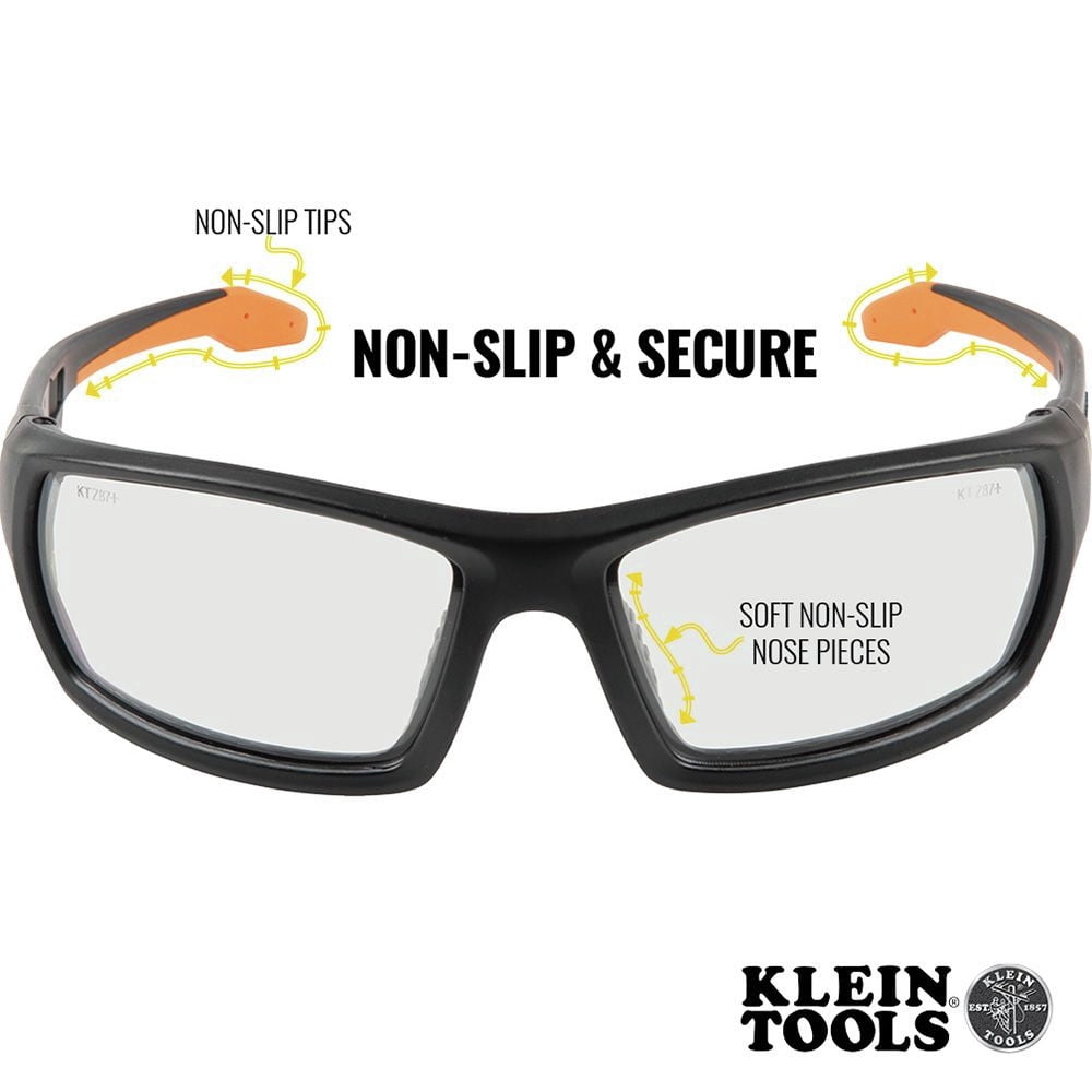 Professional Full Frame Safety Glasses - Clear Lens