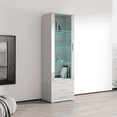 thumbnail image 3 of Soho S1 1D3S Modular 1 Door Modern 24" Wide Bookcase, 3 of 5
