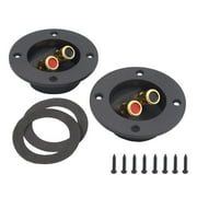 2Pcs speakers box Terminal Cup Repalcement 75mm for Home Stereo Premium