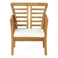 thumbnail image 6 of Club Chairs and Table Combo | Clean Lines for a Chic Look | Acacia Hardwood Frame | Resistant to Wear and Tear, 6 of 6