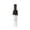 Black, variant on 8 Ribs Transparent Automatic Open Close Fold Umbrella Clear Portable Rain Auto Compact Rain Umbrella