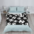 thumbnail image 4 of LHSHID American Football Cool Sport Ball Throw Blanket Soft Bed Bedding Warm Cozy Plush Flannel Fleece Blankets Gifts for Kids Boys Teens Sofa Couch Bedroom Home Decor 60x80in, 4 of 6