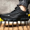 thumbnail image 2 of Steel Toe Shoes for Men Convenient Rotating Buckle: for Industrial setting, 2 of 5