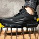 thumbnail image 2 of Steel Toe Shoes for Men Convenient Rotating Buckle: for Industrial setting, 2 of 5