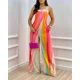 thumbnail image 3 of Monos de una pieza con estampado sin mangas y tirantes con cuello en V para mujer, pantalones largos de pierna ancha, monos holgados de estilo bohemio para mujer, 3 of 4