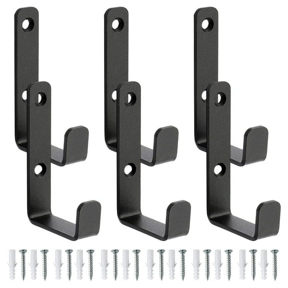 Walls Hooks With Screws Pcs L Shaped Hooks For Garage And Shed Storage For Tools