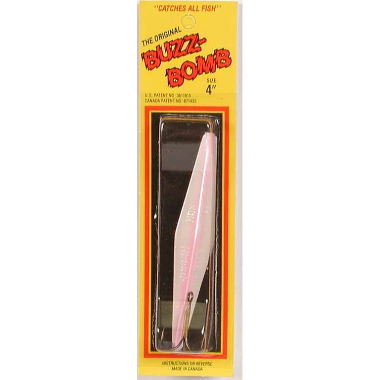 Buzz Bomb 4in Pearl Pink