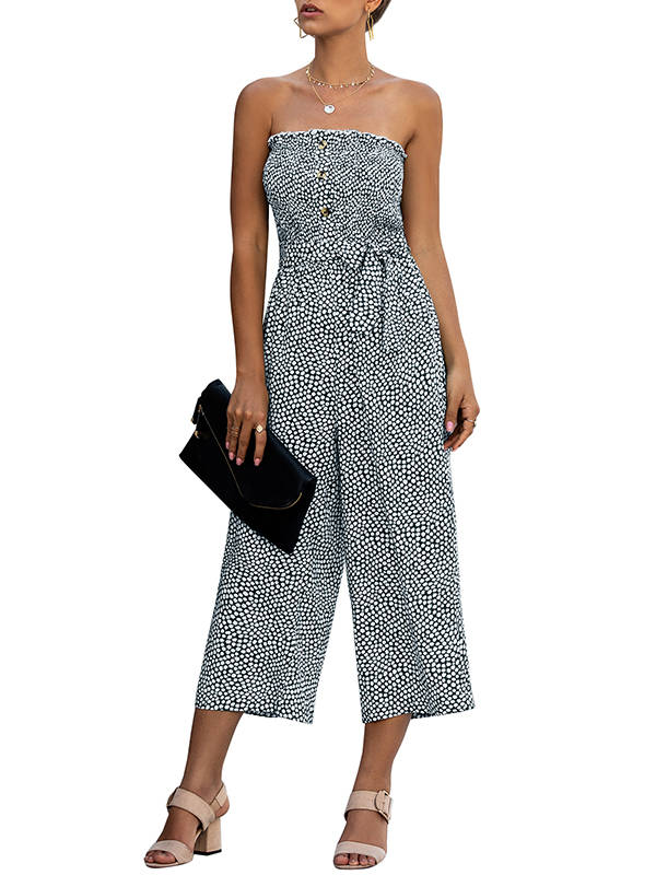 white capri jumpsuit womens