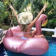 thumbnail image 2 of Flotador inflable para piscina Jasonwell con forma de flamenco, tamaño XL, para adultos y niños, 2 of 7