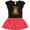Black & Red with Polka Dots, variant on Inktastic Groundhog Day Wake Me When Winter is Over Gift Toddler Girl Dress