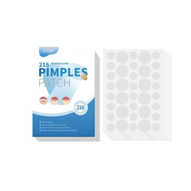 Medicated Acne Patches For All Skin Types SpotStickers For Face And Skin To Get Ridof Pimples And Pimples 216pcs