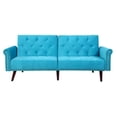 thumbnail image 4 of Madison Home USA Accented Sofa Bed in Velvet, Multiple Colors, 4 of 4