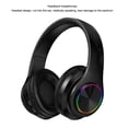 thumbnail image 3 of Auriculares de Deportivos, Auriculares Recargables USB Con Elegantes Luces RGB Plegables Protectel del Oído para El Ciclismo, 3 of 7